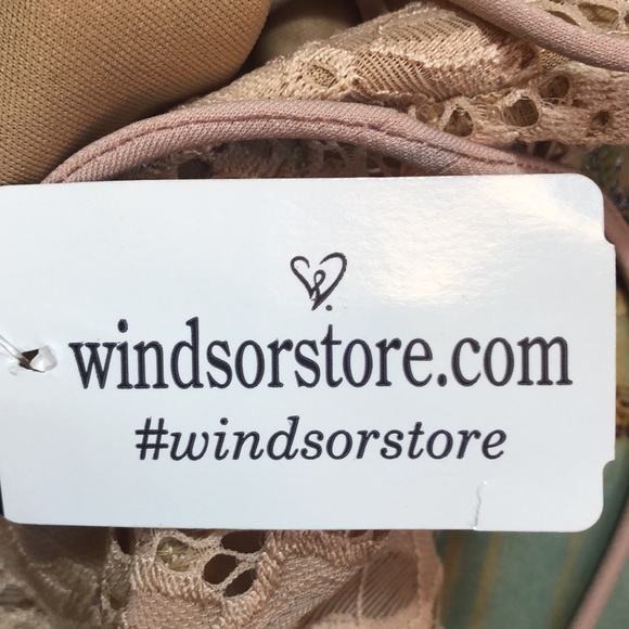 NWT Windsor ~ Lace Nude bodysuit - Picture 4 of 7